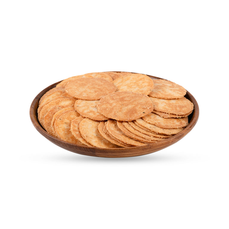 Butter Garlic Coin Khakhra
