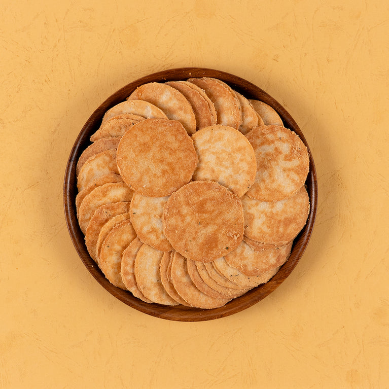 Butter Garlic Coin Khakhra