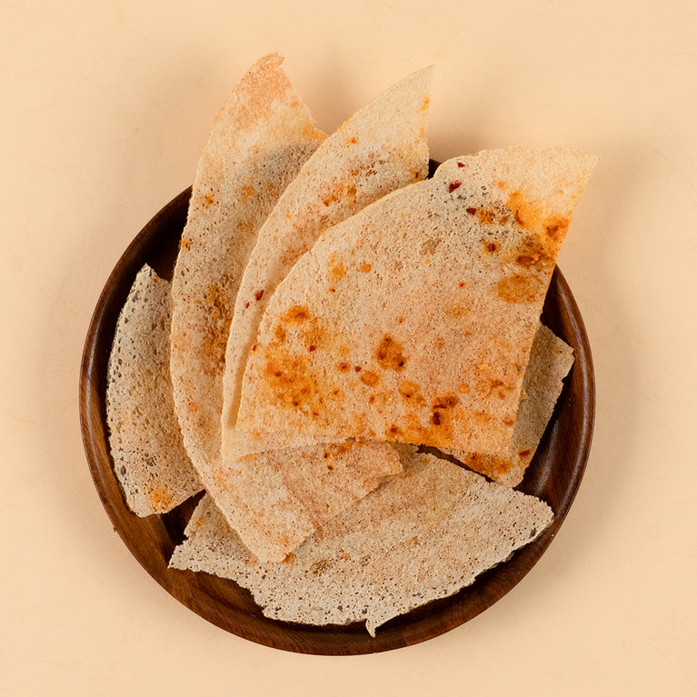Paper Chilly Garlic Dosa Khakhra (20 pieces)