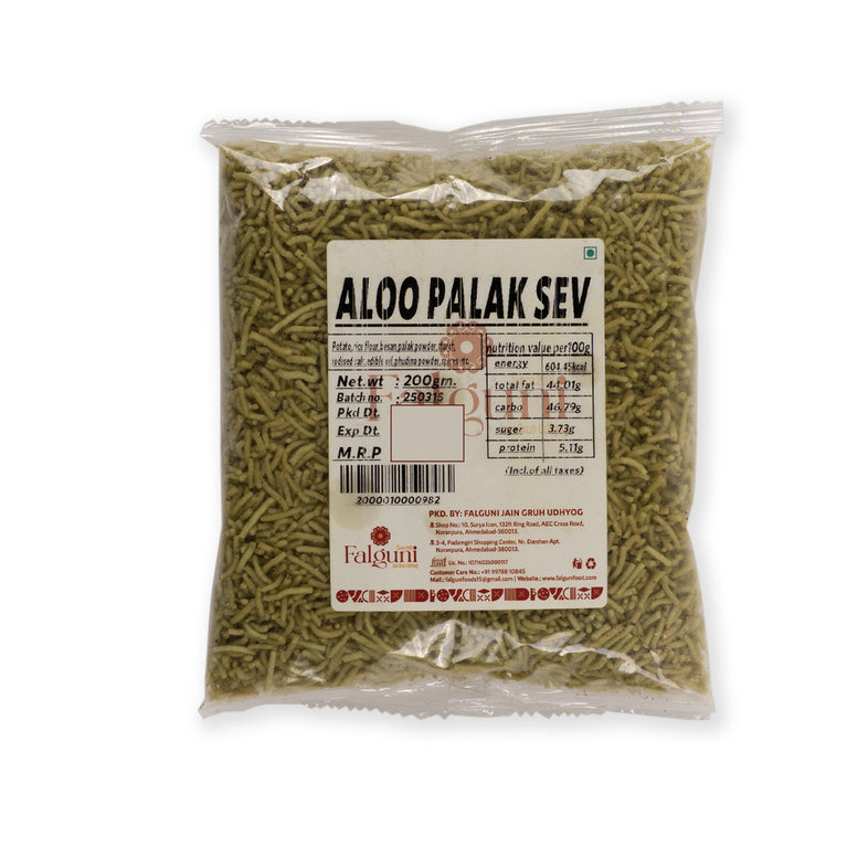 Aloo Palak Sev
