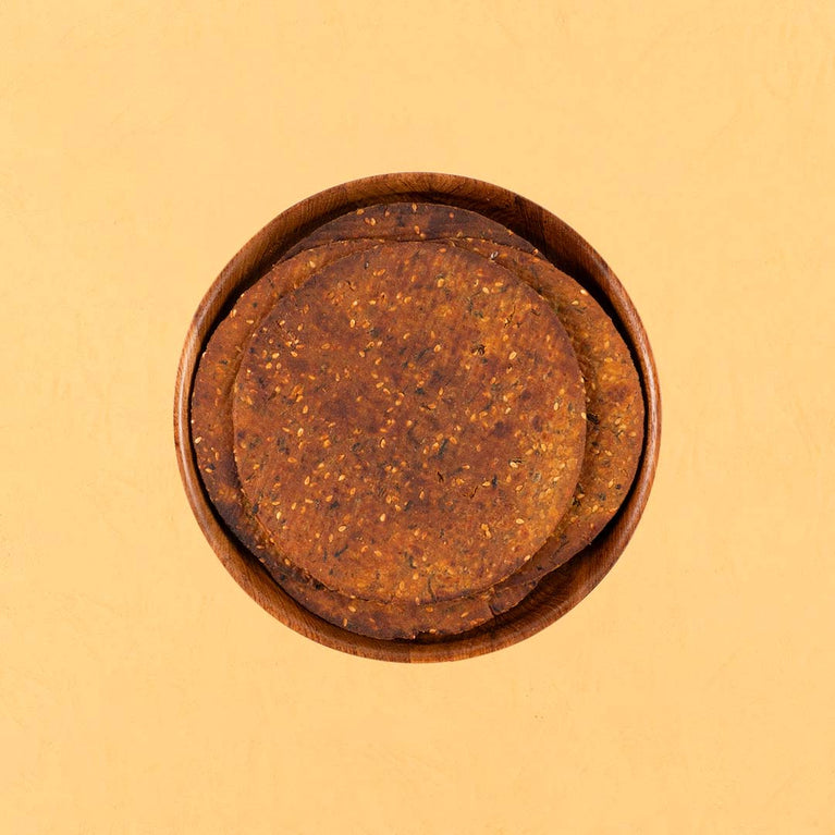 Sp. Handmade Methi Lasun Dhebra Khakhra