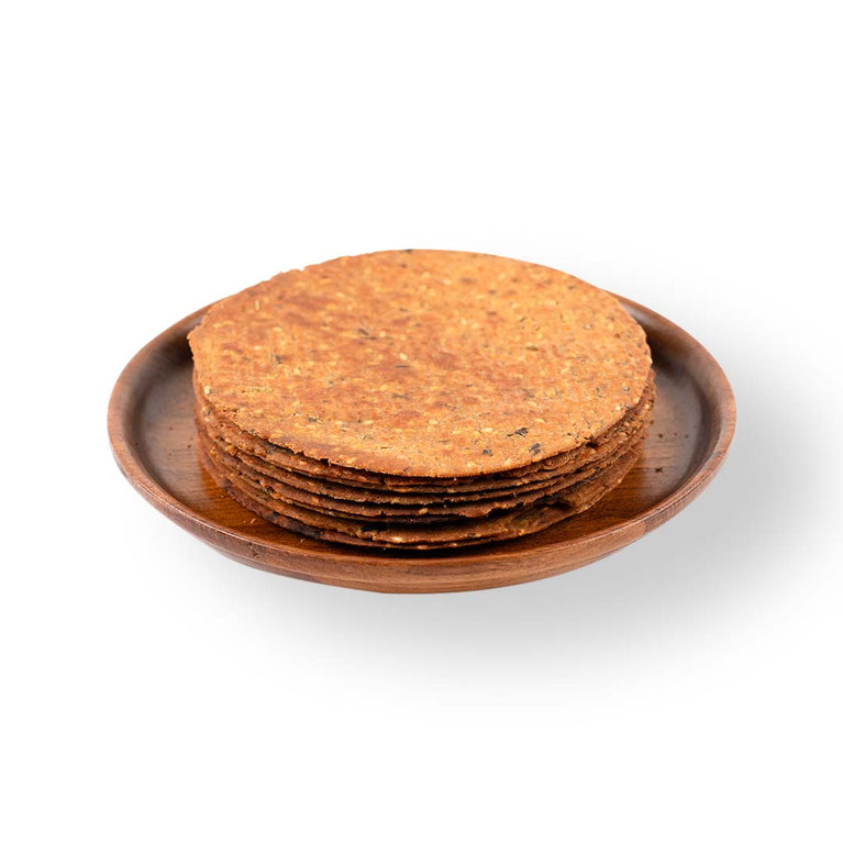 Sp. Handmade Oats Garlic Dhebra Khakhra