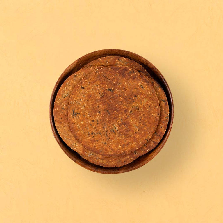 Sp. Handmade Oats Garlic Dhebra Khakhra