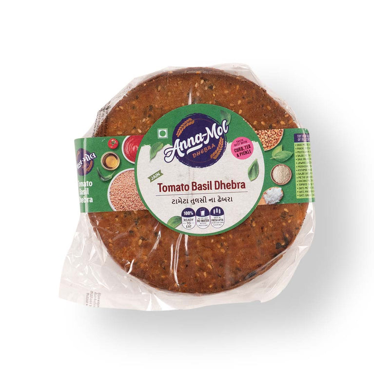 Sp. Handmade Tomato Basil Dhebra Khakhra