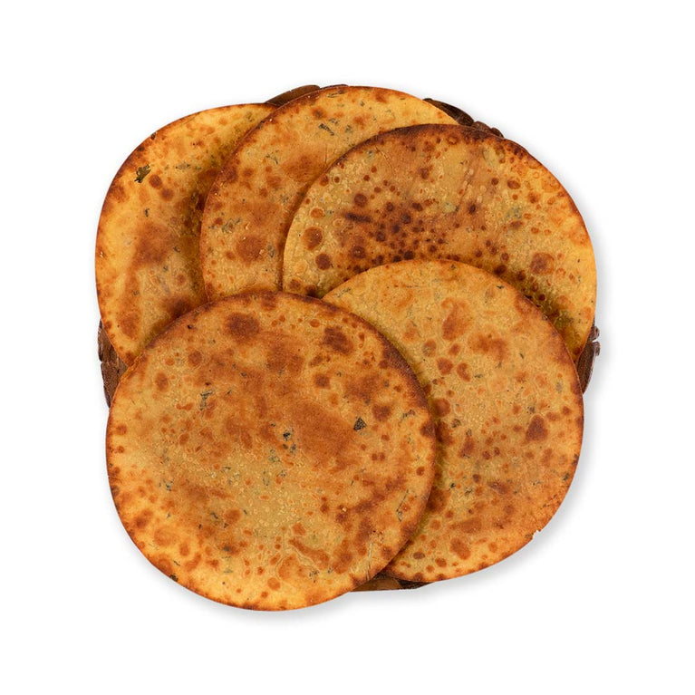 Palak Lasan Khakhra