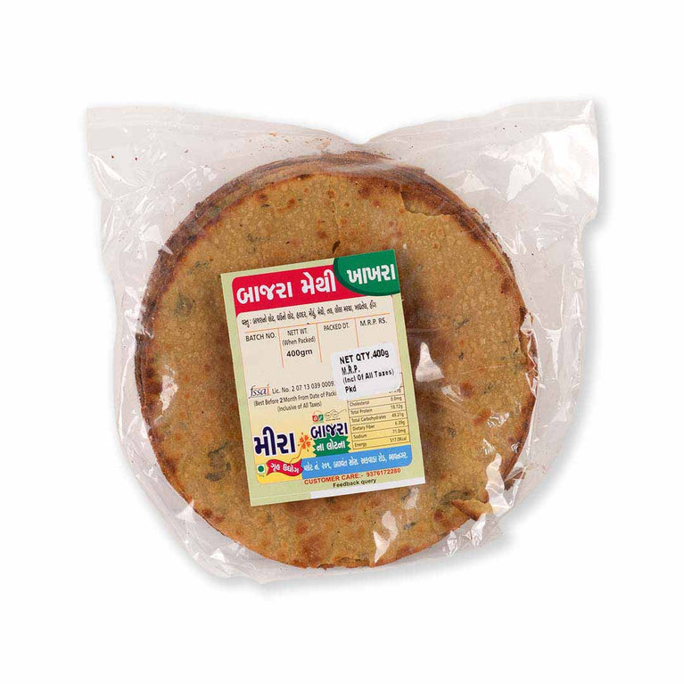Bajra Methi Khakhra