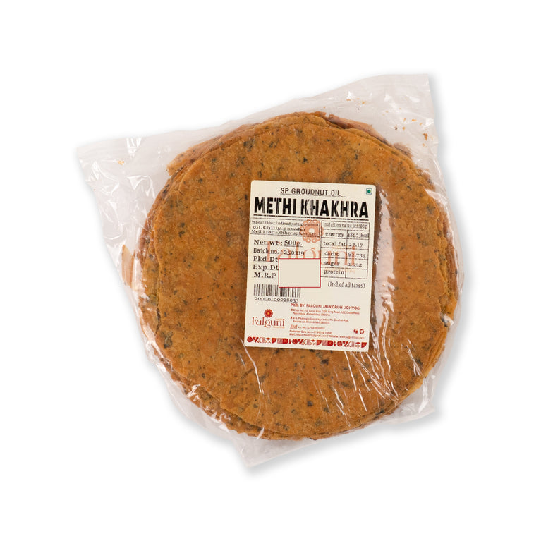 Sp. Groundnut Oil Methi Khakhra