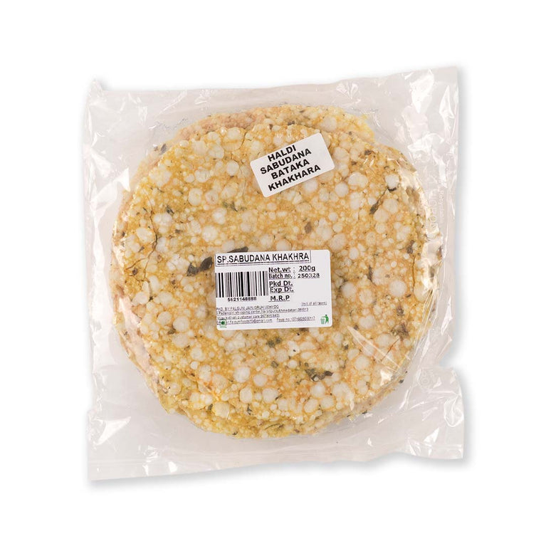 Sp. Haldi Sabudana Bataka Khakhra