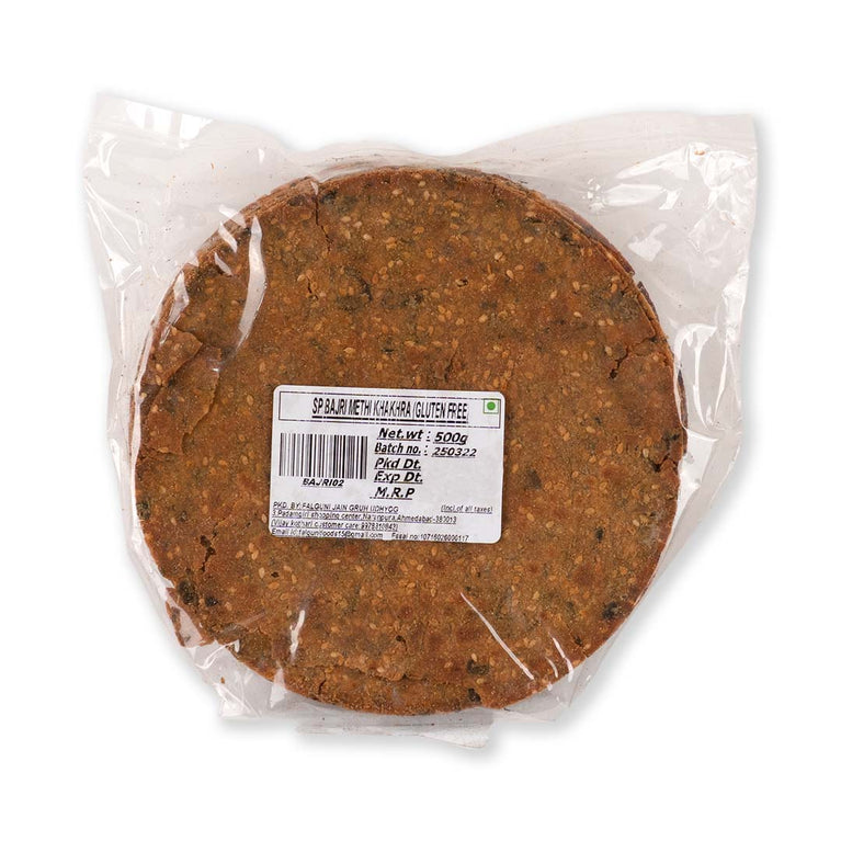 Sp. Bajri Methi (Gluten free) Khakhra