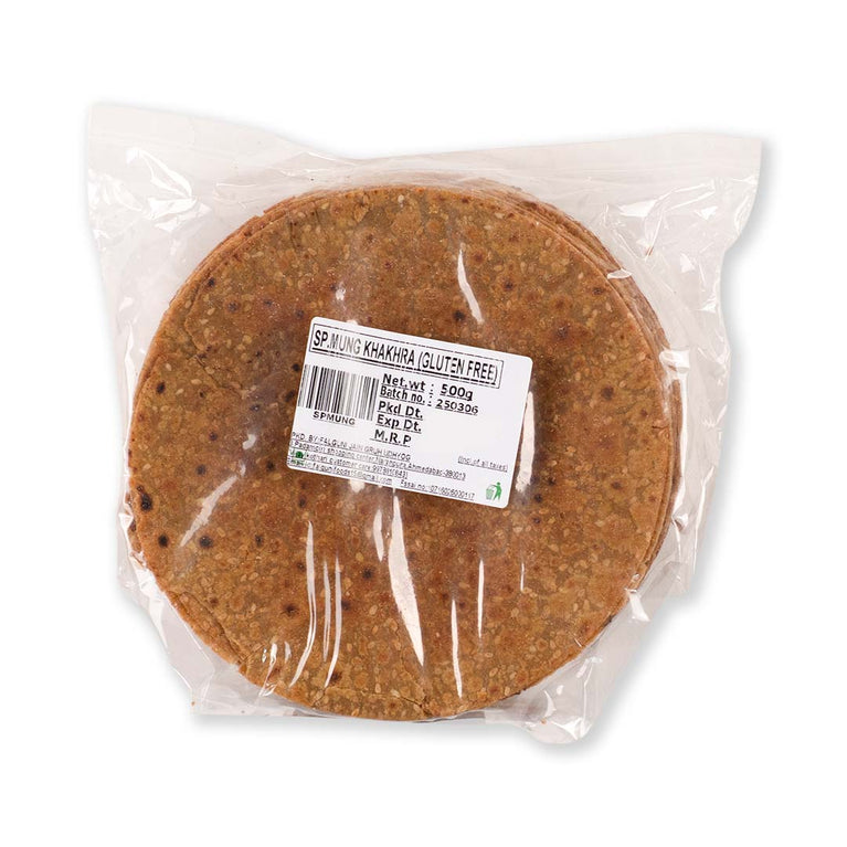 Mung Khakhra (gluten free)