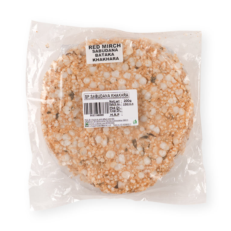 Sp. Red Mirch Bataka Sabudana Khakhra