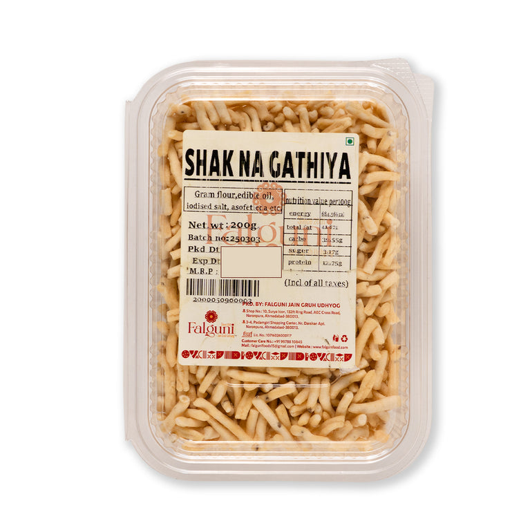 Shak (Sabzi) gathiya