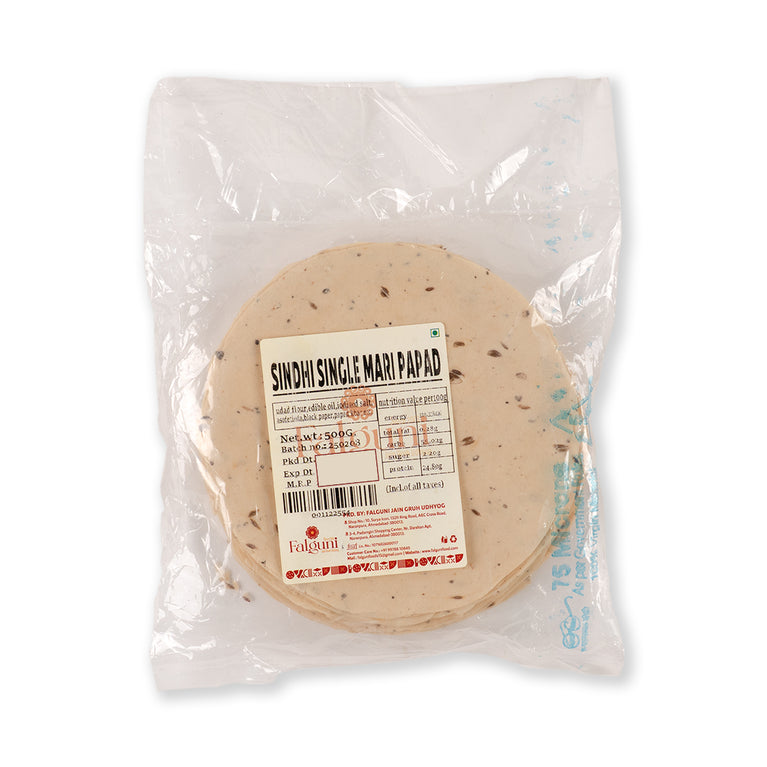 Sindhi Single Mari Papad