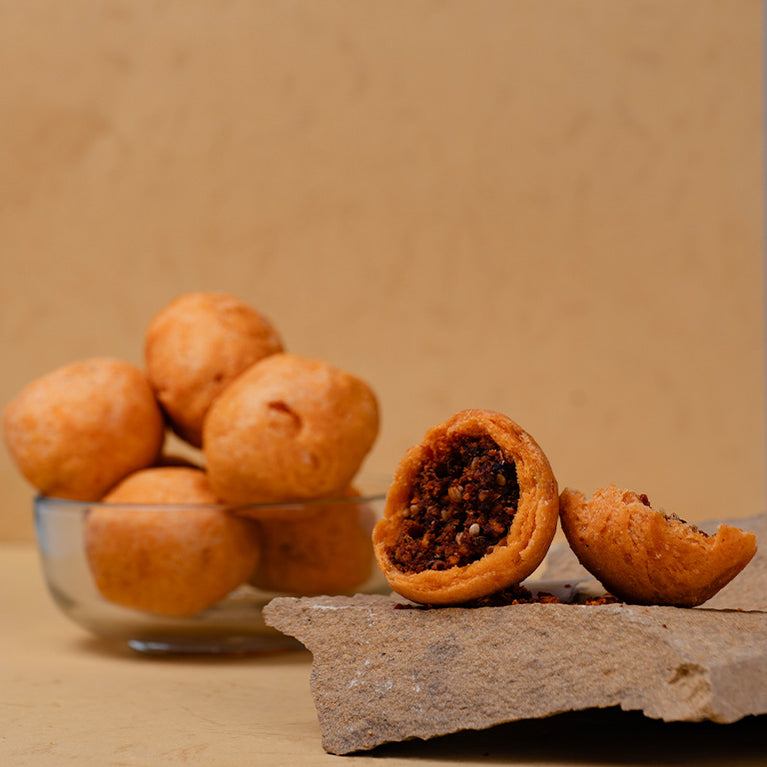 Beetroot kachori