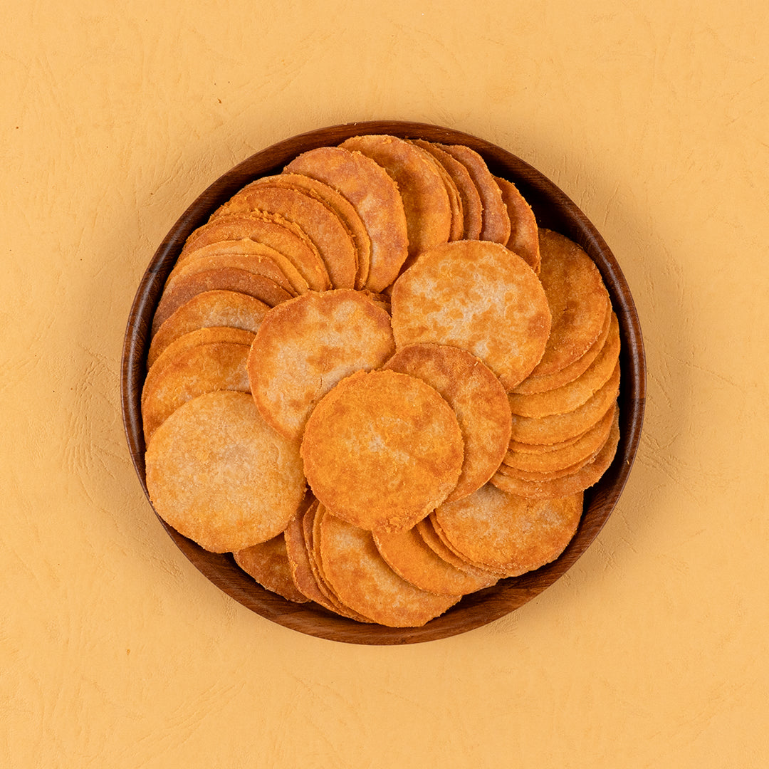 Cheese Coin Khakhra