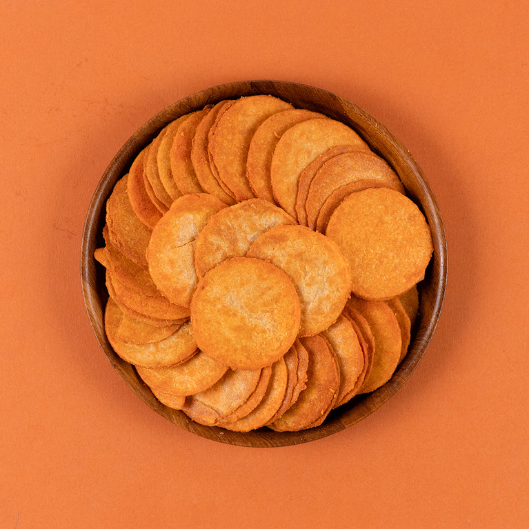 Tomato Coin Khakhra