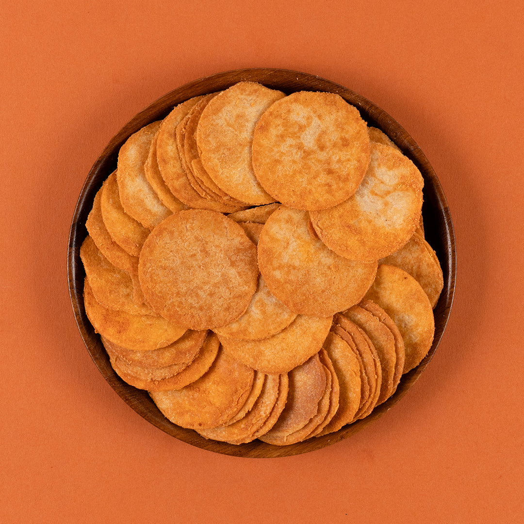 Schezwan Coin Khakhra