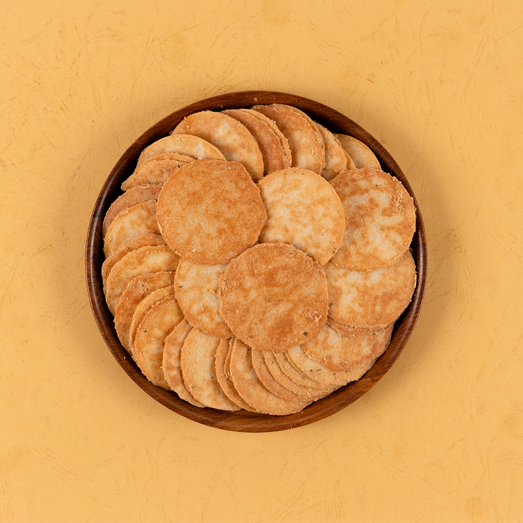 Butter Garlic Coin Khakhra