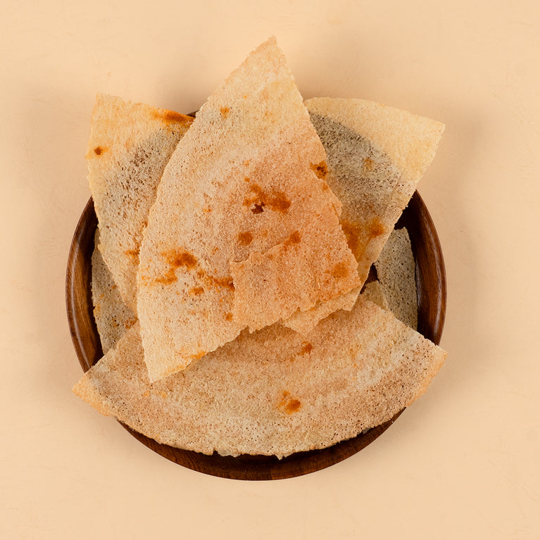 Paper Cheese Jalapeno Dosa Khakhra (20 Pieces)