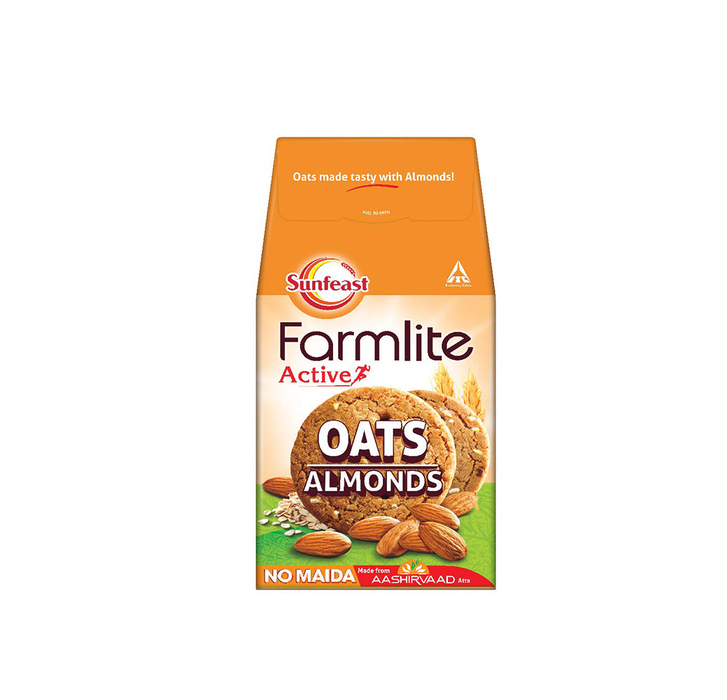 Sunfeast farmlite oats & almonds pack