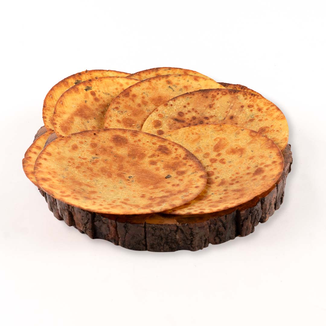 Palak Lasan Khakhra