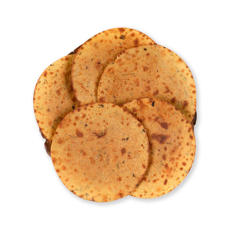 Bajra Lasan Methi Khakhra