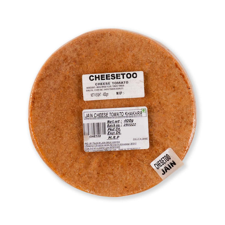 Cheesetoo (Jain Cheese Tomato Khakhra)