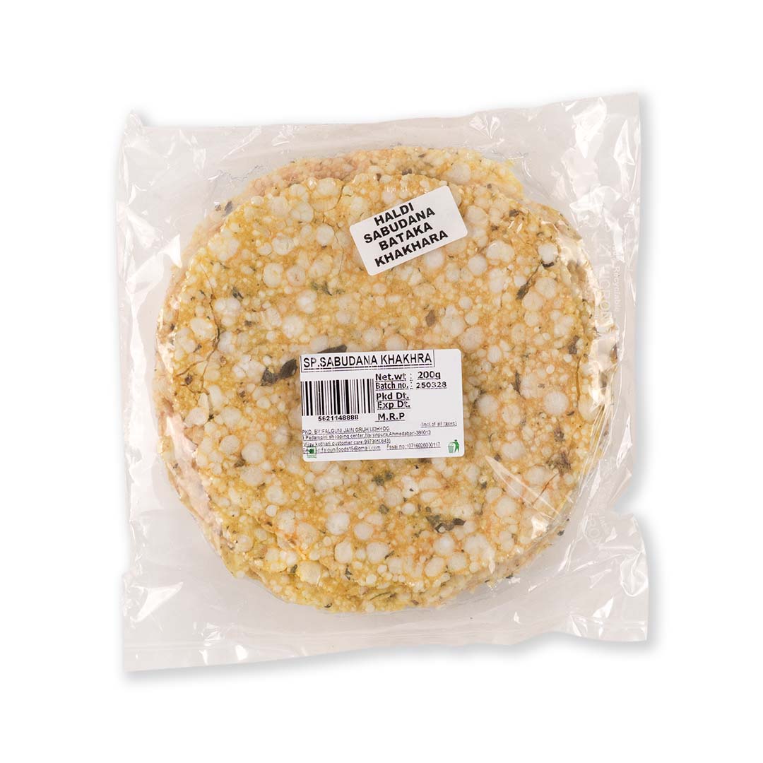 Sp. Haldi Sabudana Bataka Khakhra