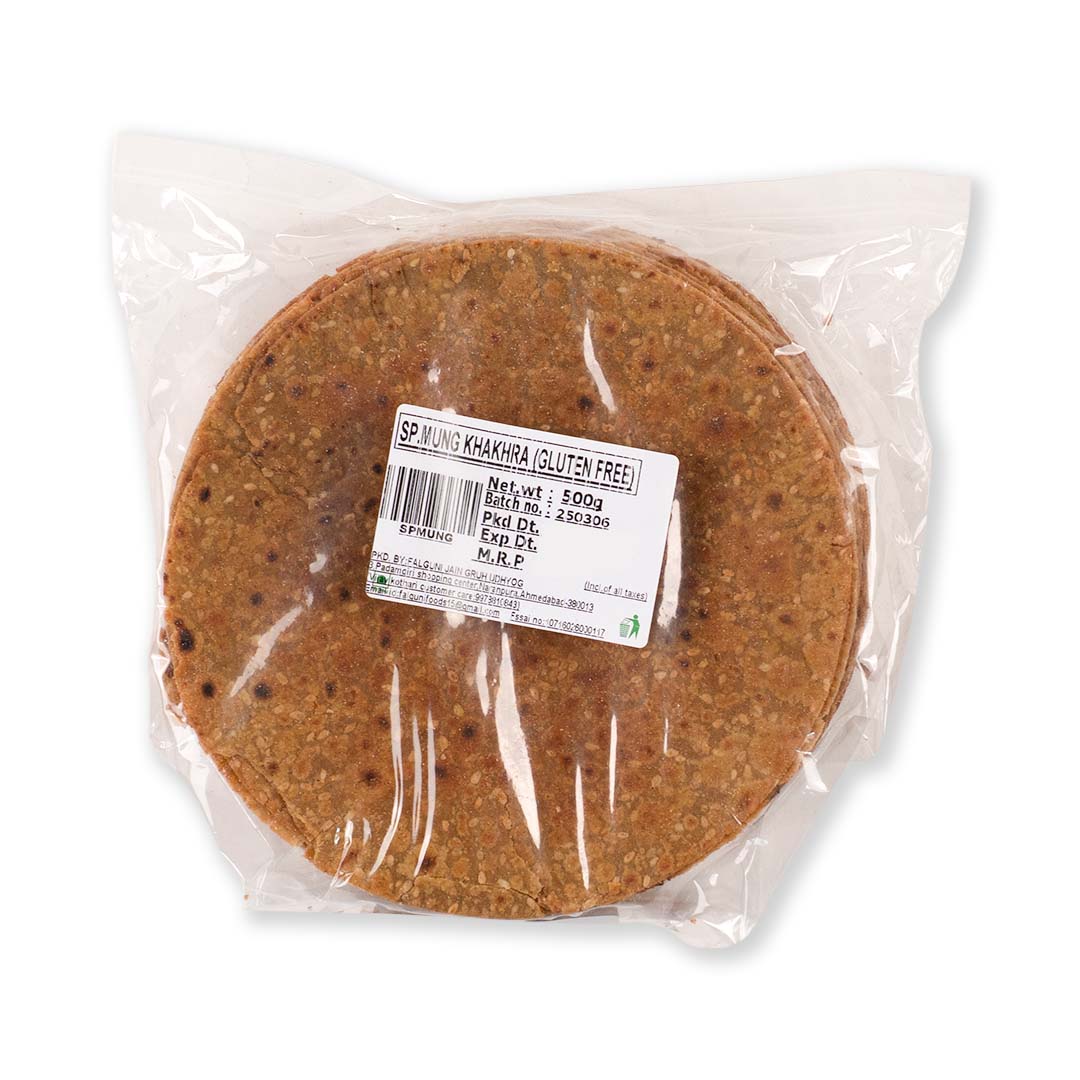 Mung Khakhra (gluten free)