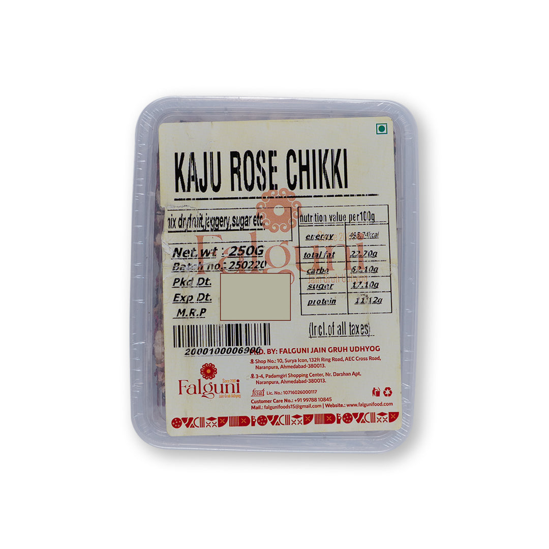 Kaju Rose Chikki