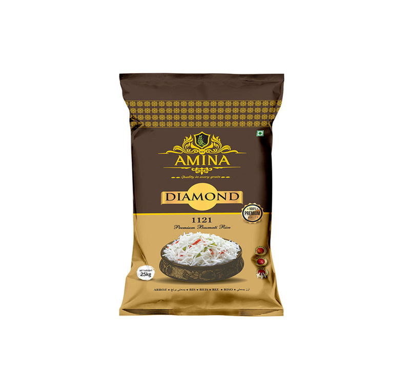 Amina diamond premium basmati rice