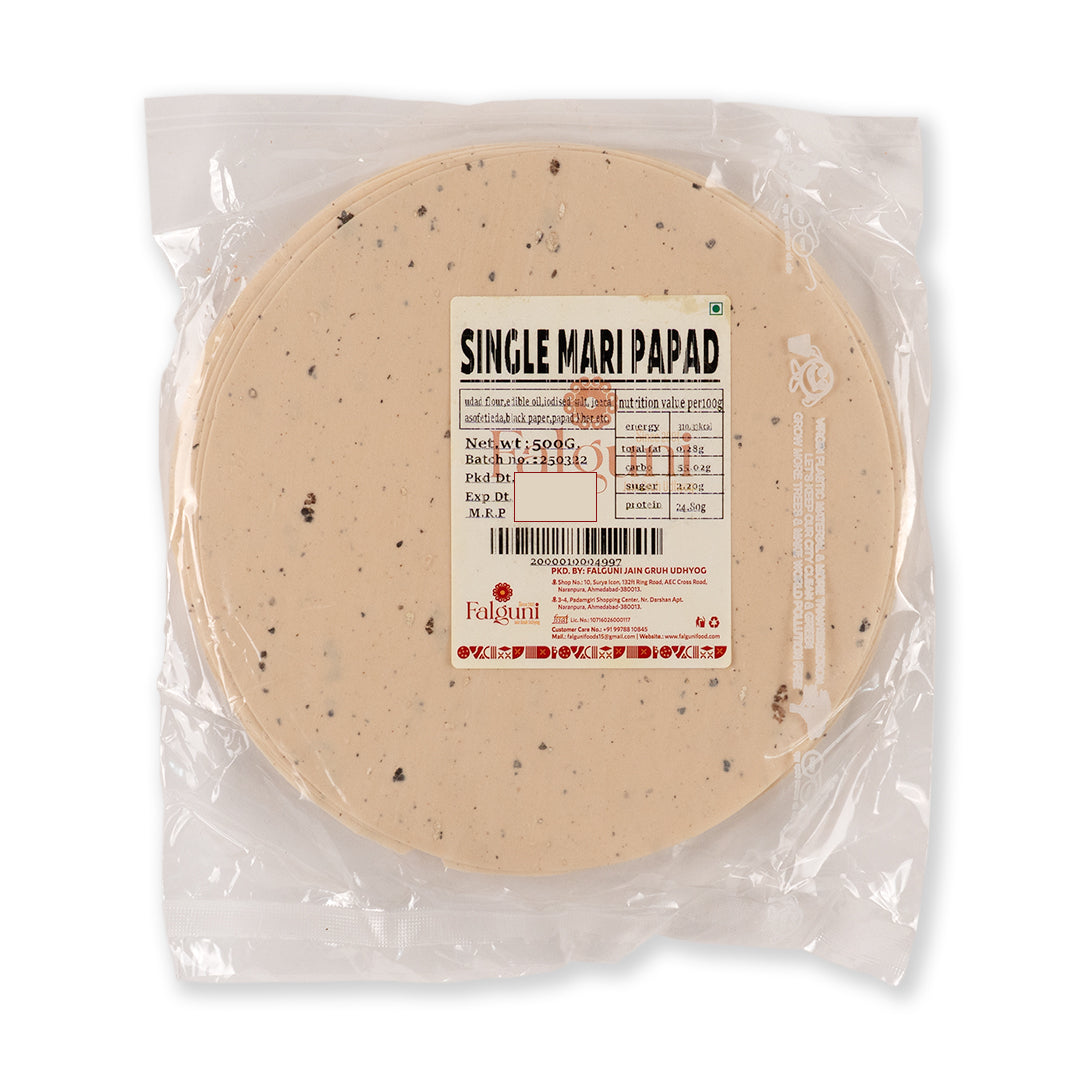 Single Mari Papad