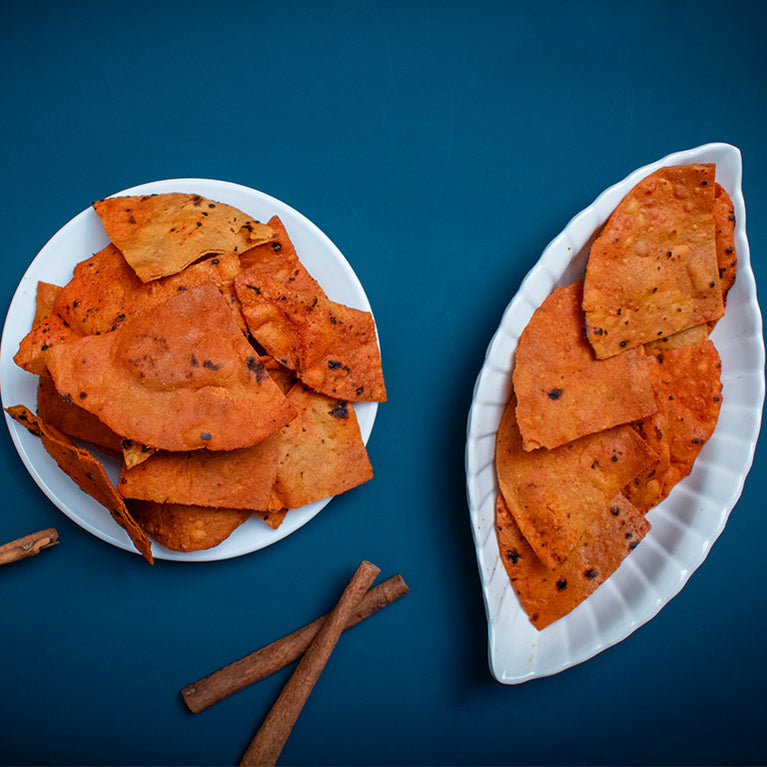 Masala wheat chips