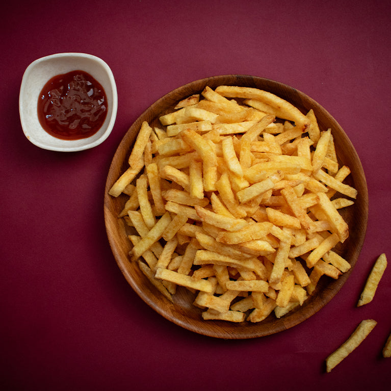 Salted french fries